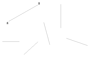 Some examples of possible lines.